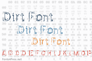 Dirt Font