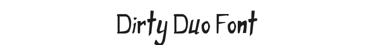 Dirty Duo Font Preview