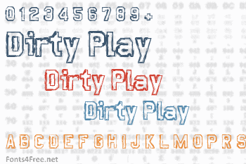 Dirty Play Font