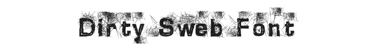 Dirty Sweb Font