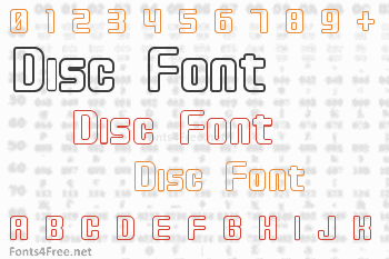 Disc Font