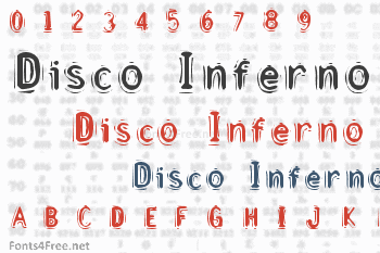 Disco Inferno Font