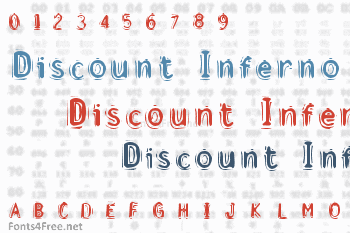 Discount Inferno Font