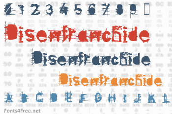 Disenfranchide Font