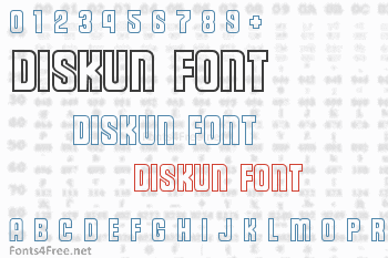 Diskun Font