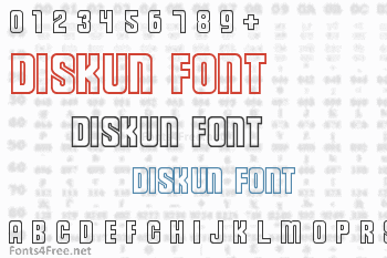 Diskun Font