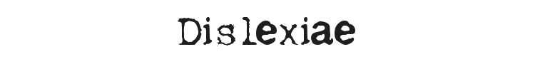 Dislexiae Font Preview