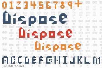 Dispose Font