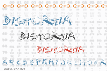 Distortia Font