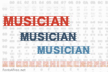 Distracted Musician Font