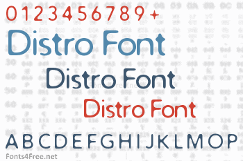 Distro Font