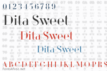 Dita Sweet Font