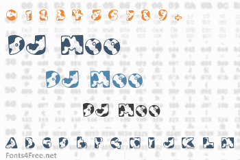 DJ Moo Font