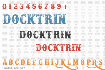 Docktrin Font