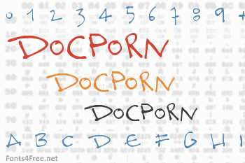 Docporn Font