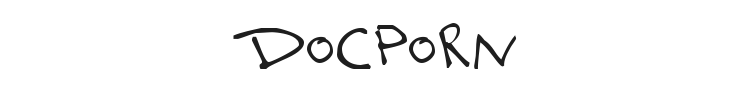 Docporn Font