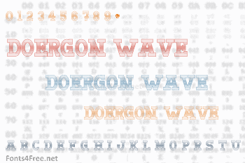 Doergon Wave Font