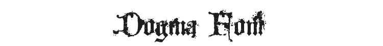 Dogma Font