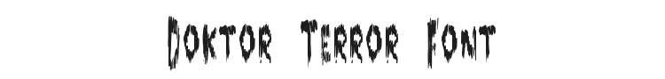 Doktor Terror Font