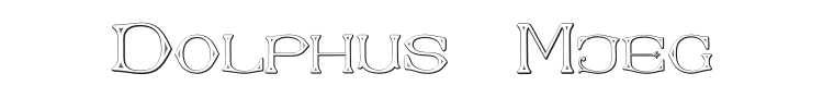 Dolphus-Mieg Alphabet Two Font