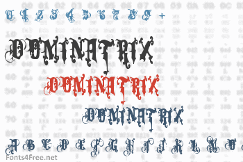 Dominatrix Font