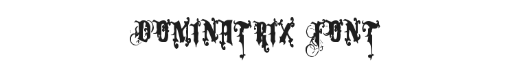 Dominatrix Font