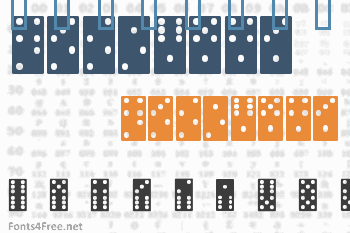 Dominoes Font