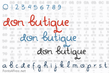 Don Butique Font