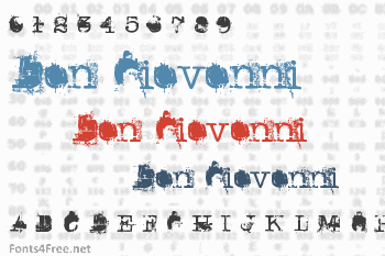 Don Giovonni Font