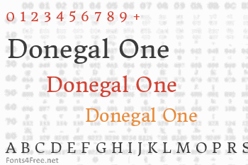 Donegal One Font