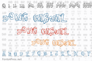 Dong Casual Font