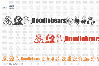 Doodlebears Font