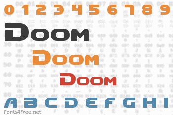 Doom Font