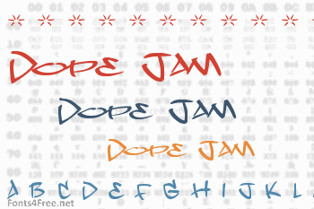 Dope Jam Font