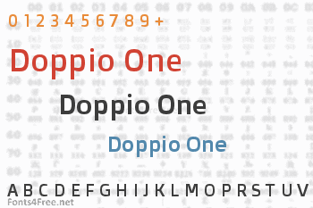 Doppio One Font