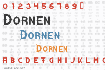 Dornen Font