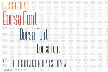 Dorsa Font