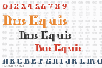 Dos Equis Font