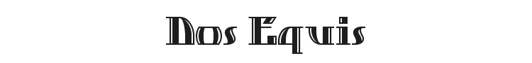 Dos Equis Font