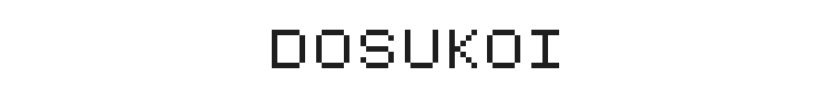 Dosukoi Font