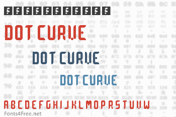 Dot Curve Font