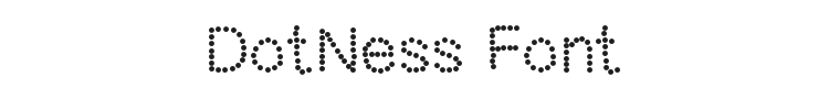 DotNess Font