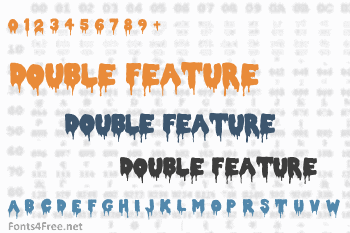 Double Feature Font