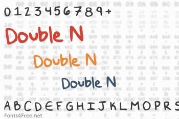 Double N Font