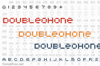 DoubleOhOne Font