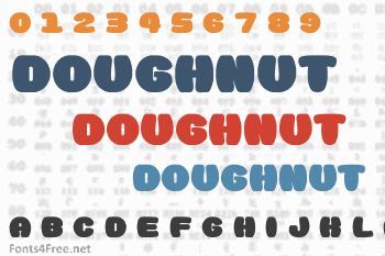 Doughnut Monster Font