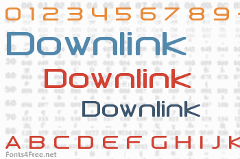 Downlink Font