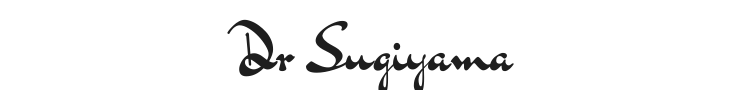 Dr Sugiyama Font