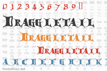 Draggletail Font