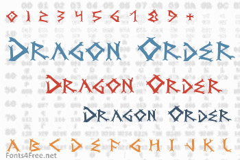 Dragon Order Font